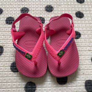Toddler Havaianas Flip Flops with Back Straps
